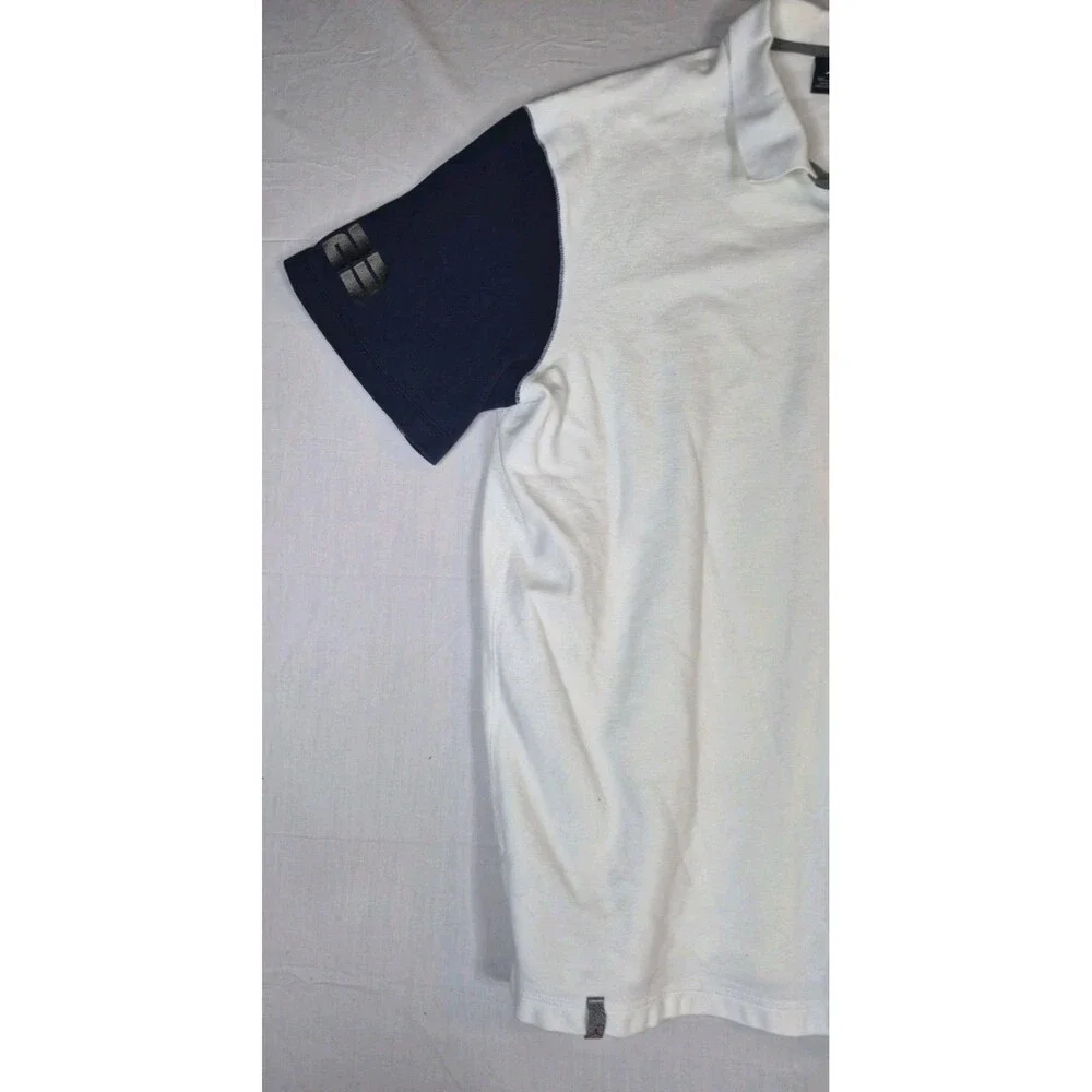 Jordan Shirt Men's Size 2XL White Polo Jumbo Jumpman Colorblock Nike Air
